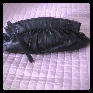 Banana Republic Small Leather Clutch.